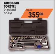 Autogear Sokstel 24 Stuk Stel SK24PC