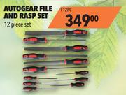 Autogear File & Rasp Set 12 Piece Set F12PC