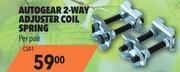 Autogear 2 Way Adjuster Coil Spring CSA1-Per Pair