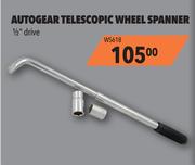Autogear Telescopic Wheel Spanner 1/2" Drive WS618
