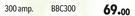 Autogear Oorleikabels 300 Amp BBC300