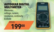 Autogear Digital Multimeter DT9205