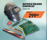 Matweld Welding Starter Kit 6 Piece Set MAT0900