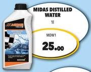 Midas Distilled Water MDW1-1Ltr