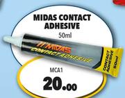 Midas Contact Adhesive MCA1-50ml