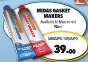 Midas Gasket Makers MBGM90/MRGM-90ml Each