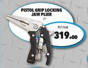 Midas Pistol Grip Locking Jaw Plier 7" PV176M