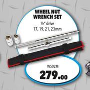 Midas Wheel Nut Wrench Set 1/2" Drive 17, 19, 21, 23mm WS02M