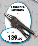 Midas Lang neus Sluittang 9" PV225M