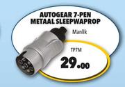 Autogear 7 Pen Metaal Sleepwa prop Manlik TP7M