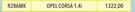 Luk Clutch Kit For Opel Corsa 1.4i Part No R286MK