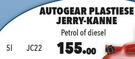 Autogear 5Ltr Plastiese Jerry Can JC22