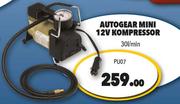 Autogear Mini 12V Kompressor PU07