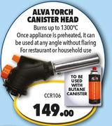 Alva Torch Canister Head CCR106