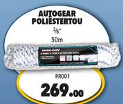 Autogear Poliester tou 3/8" 50m PR001