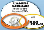 Alva L-Shape Gas Regulator G029
