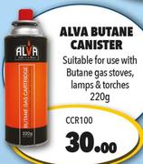 Alva Butane Canister CCR100