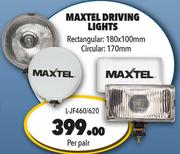 Maxtel Driving Lights L-JF460/620-Per Pair