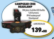 Campgear Cree Headlamp LAMCREE4LED