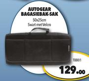 Autogear Bagasiebak-Sak 50 x 25cm Swart Met Velcro TBB01