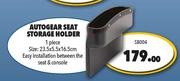 Autogear 1 Piece Seat Storage Holder SB004