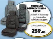 Autogear Deluxe Cushion Cover CS05BK/Gy/GY-BK/TN