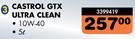 Castrol GTX Ultra Clean 10W-40-5Ltr