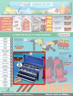 Midas : Summer Holiday (21 Nov - 24 Dec 2016), page 1