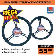 Kunsleer Stuur wiel oortreksel SWC-L/LS/LL