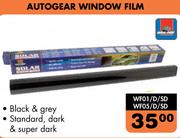 Autogear Window Film WF01/D/SD/WF05/D/SD