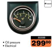 Equus Gauges Electrical Oil Pressure