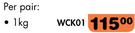 Truck Wheel Chocks 1Kg WCK01-Per Pair