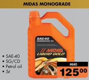 Midas Liquid Gold Monograde-5Ltr