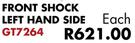 Front Shock Left Hand Side GT7264 For Opel Corsa 1.4i LDV 2005-2009-Each