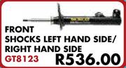 Front Shocks Left Hand Side/Right Hand Side GT8123 For VW Polo Vivo 1.4i 2010