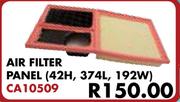 Fram Air Filter Panel 42H,374Ltr,192W CA10509 For VW Polo Vivo 1.4i 2010