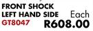 Front Shock Left Hand Side GT8047 For Toyota Quantum 2.7 2004-Each