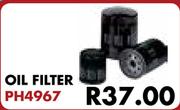 Oil Filter PH4967 For Toyota Tazz 130 & Sport 2001-2006