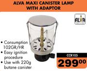 Alva Maxi Canister Lamp With Adaptor CCR105