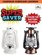 Campgear 100 Lumens Hurricane Lanterns LAN16LED8