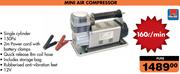 Mini Air Compressor 160Ltr Per Min PU98