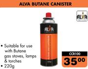 Alva Butane Canister