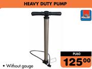 Heavy Duty Pump Without Gauge PU60