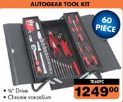 Autogear 60 Piece Tool Kit