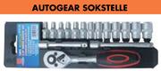 Autogear Sokstelle 13 Stuk 1/2" Dryfsok SK13PC