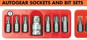 Autogear 7 Piece Torx Sockets And Bit Sets