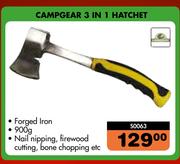 Campgear 3 In 1 Hatchet S0063