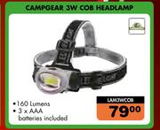 Midas Campgear 3W Cob Headlamp LAM3WCOB