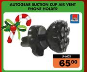 Autogear Suction Cup Air Vent Phone Holder UHM03
