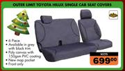 Midas Outer Limit Toyota Hilux Single Cab Seat Covers SCCTS